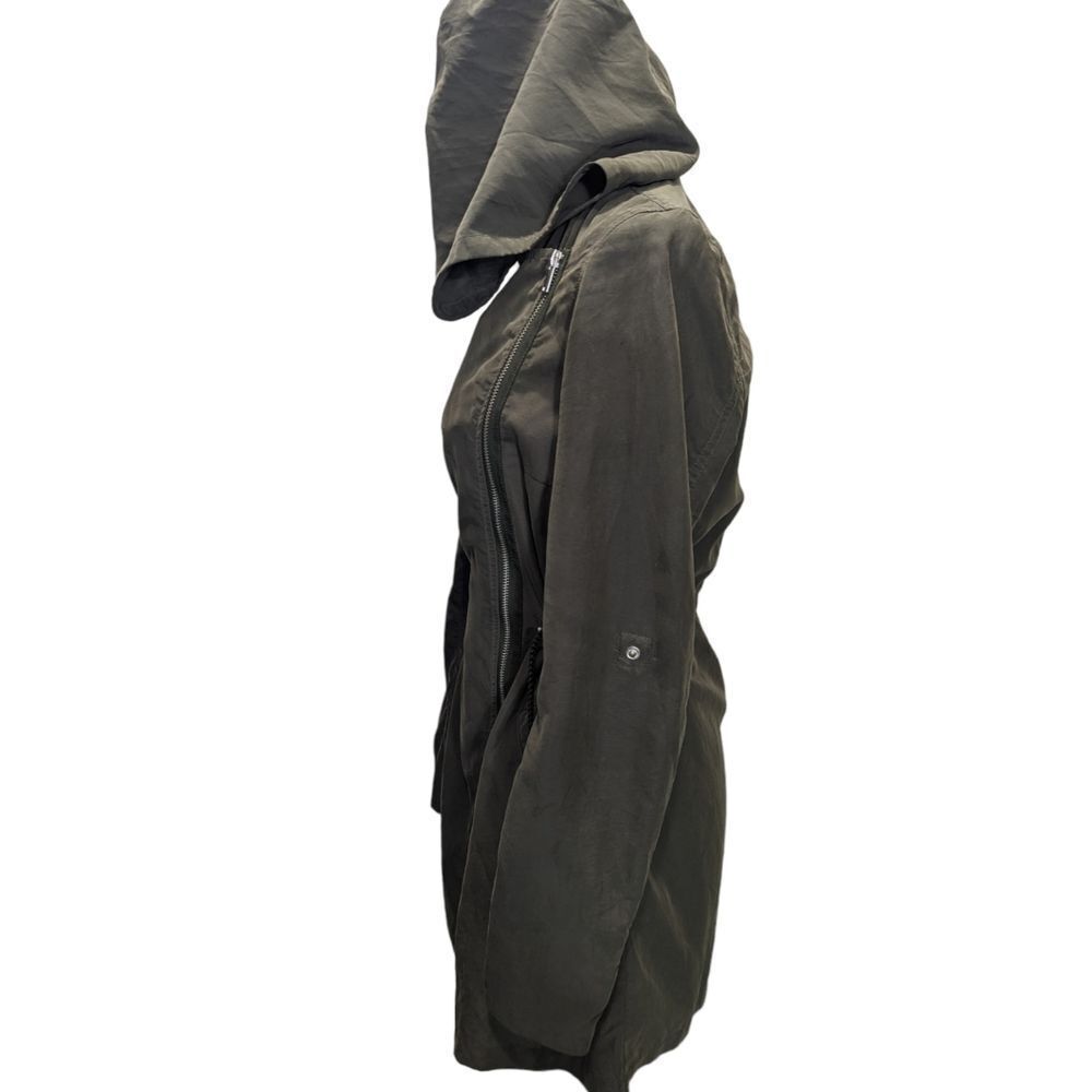 Divided by h&m army green jacket with hood size 6 - Picture 5 of 10